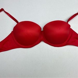 PINK by VS RED Pushup Balconette, 34C. *P1081